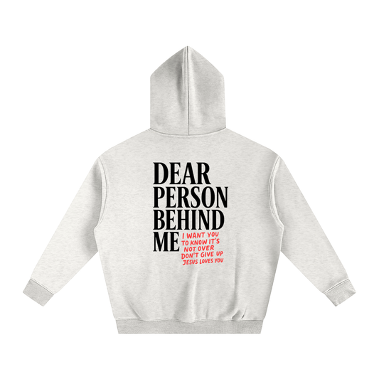 Back Message Hoodie